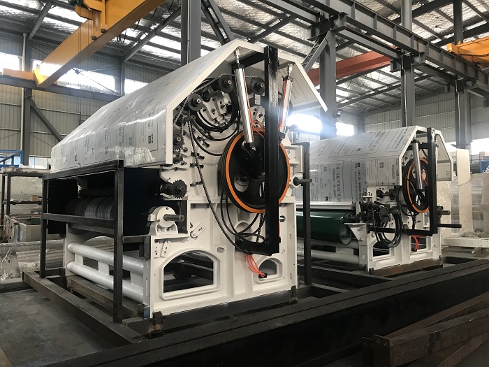 ALSLI--2000*1230mm Double Cylinder Double Doffer Carding Nonwoven Making Machine
