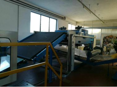 AL--Nonwoven Machinery High Speed Cross Lapper For Needle Punching Nonwoven Machine 